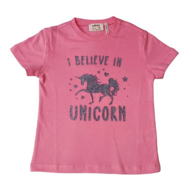تی شرت آستین کوتاه دخترانه کوتون مدل unicorn