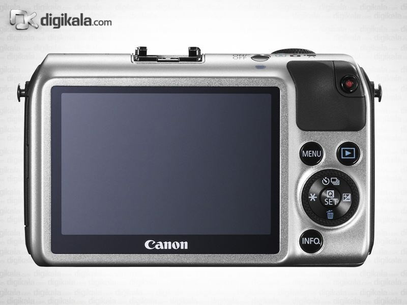 دوربین دیجیتال کانن مدل EOS M به همراه لنز 55-18 و فلاش