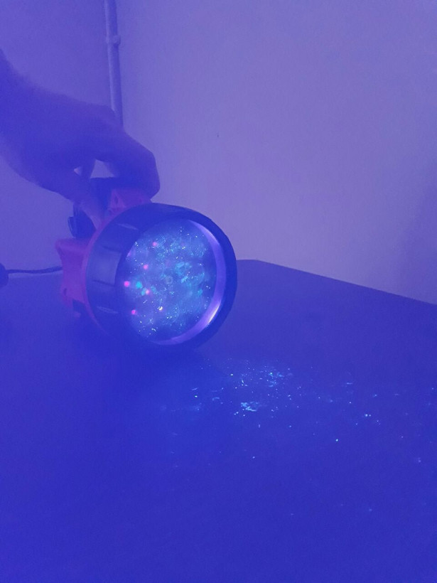 چراغ فرابنفش یا ماوراء بنفش یووی UV یا Black Light مدل PL36 (مناسب بازرسی فنی، تستهای غیر مخرب NDT و کارشناسی رنگ خودرو)