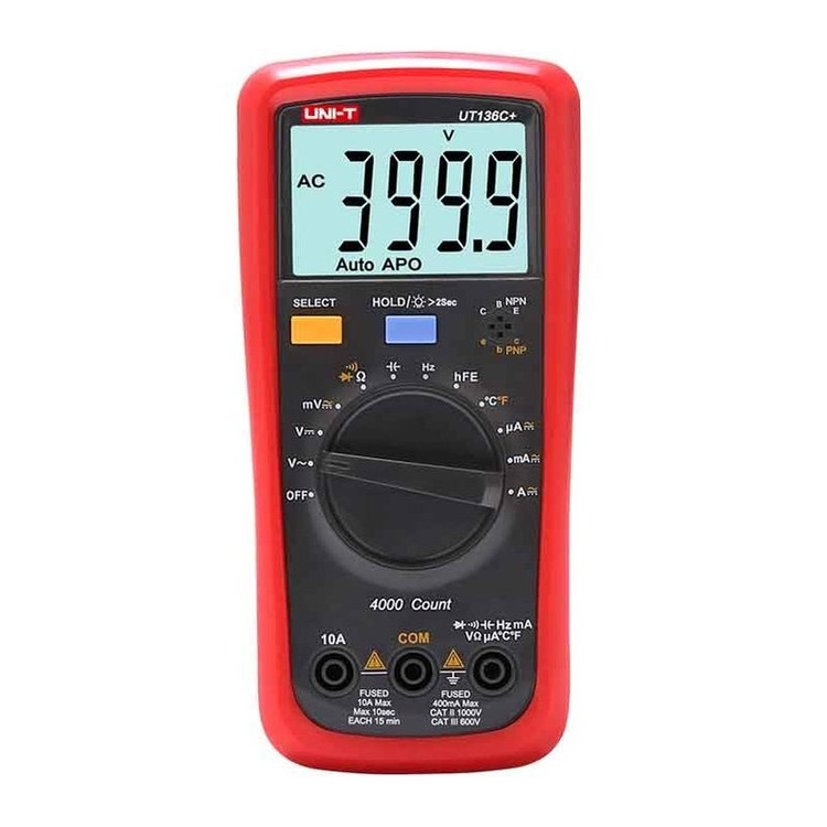 مولتی متر یونی تی مدل UT136C plus ( نمایندگی اصلی جوش آزما تجهیز 09120741826)