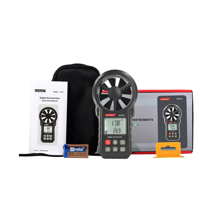 سرعت سنج باد یا بادسنج فوق حرفه ای وینتکت مدل WT87C ( نمایندگی اصلی جوش آزما تجهیز)