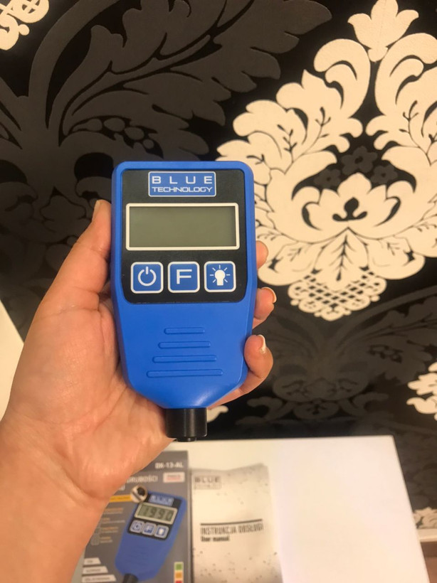 تستر رنگ شدگی خودرو و ضخامت سنج رنگ و پوشش فوق حرفه ای مدل DX13 Al ساخت لهستان