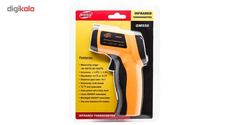 ترمومتر لیزری صنعتی بنتک مدل GM550E
