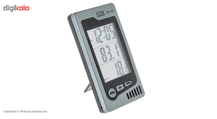 دماسنج و رطوبت سنج سی ای ام مدل DT-322
