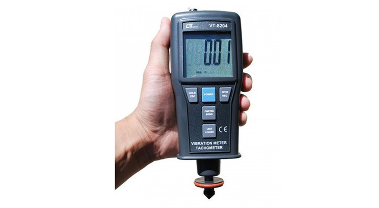 لرزش سنج تاکومتر لوترون مدل VT-8204