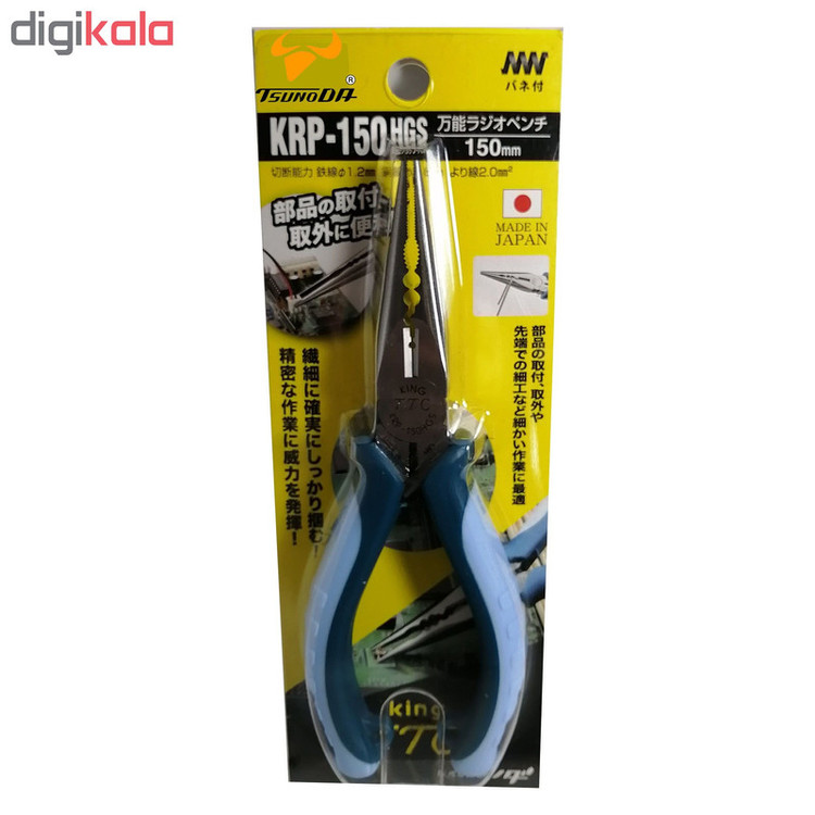 انبر دم باریک تسونودا مدل KRP-150HGS سایز 6 اینچ