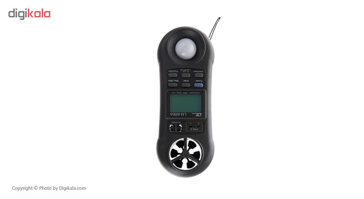 دستگاه چند کاره سنجش دما رطوبت نور و باد لوترون مدل LM-8000