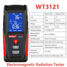 تستر تشعشع الکترومغناطیسی یا گوس متر وینتکت مدل wt-3121 ( گارانتی یک ساله)