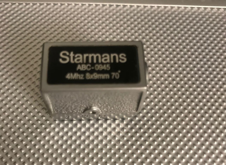 پراب زاویه ای التراسونیک برند استارمن STRARMANS ساخت جمهوری چک