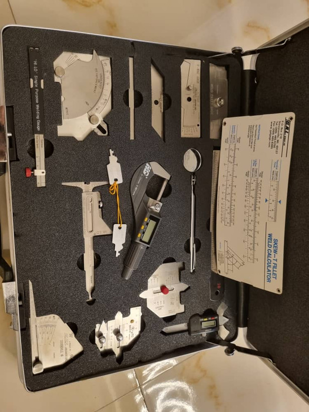 کیف بازرسی جوش NDT