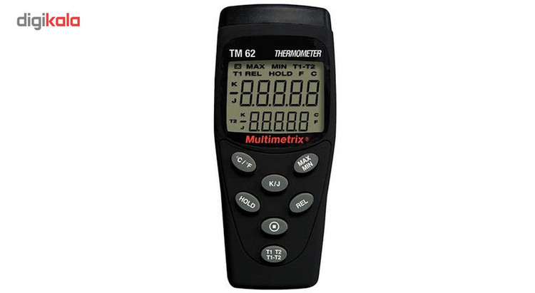 ترمومتر تماسی مولتیمتریکس مدل TM62 دو کاناله