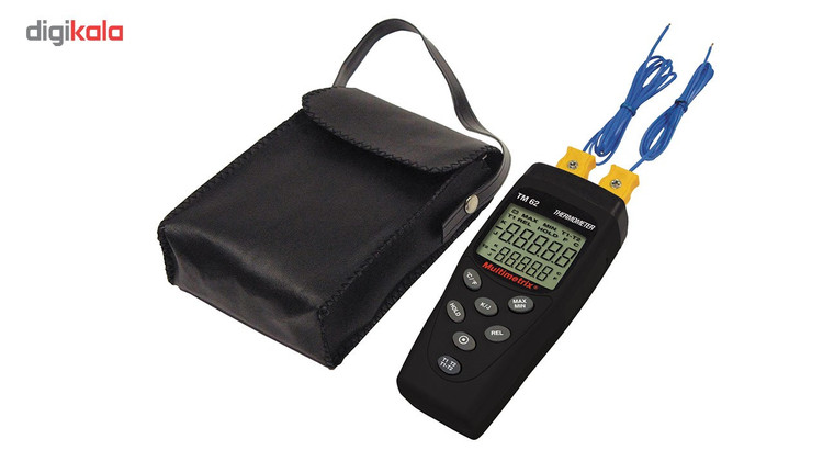 ترمومتر تماسی مولتیمتریکس مدل TM62 دو کاناله