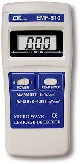 نشت یاب اشعه ماکروویو مدل EMF – 810 ساخت کمپانی لوترون تایوان با سرتیفیکیت و گواهی کالیبره