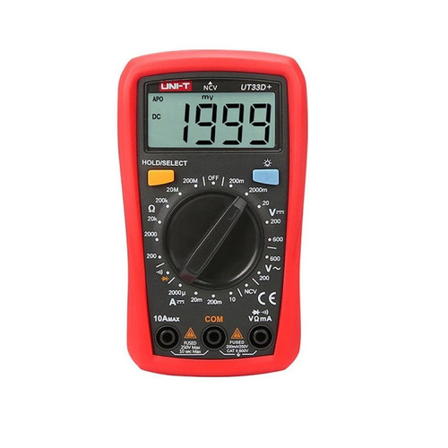 مولتی متر دیجیتال یونی-تی مدل UT33D PLUS ( نمایندگی اصلی جوش آزما تجهیز 09120741826)