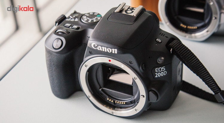 دوربین دیجیتال کانن مدل EOS 200D به همراه لنز EF-S 18-55 mm f/4.5-5.6 IS STM