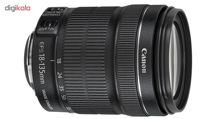 پک دوربین عکاسی کانن 750D به همراه لنز 18_135 STM