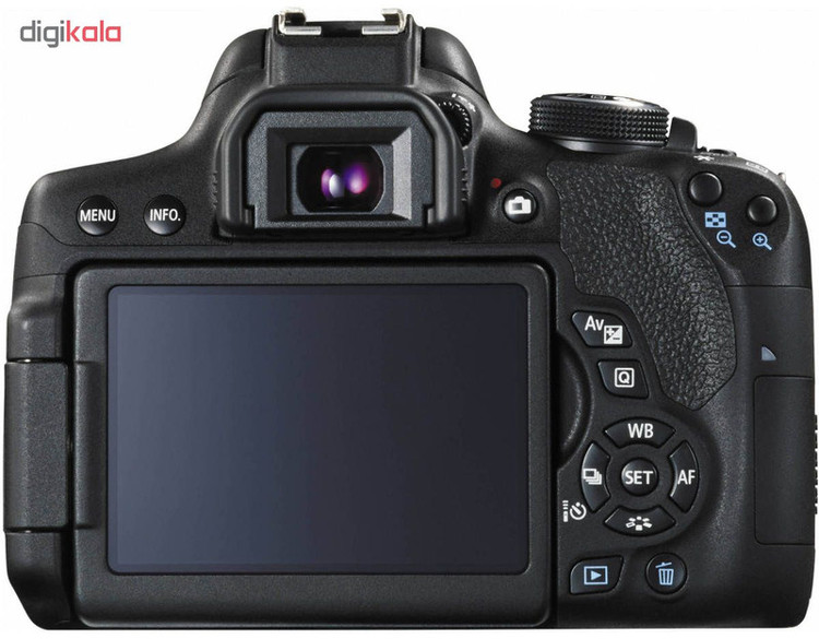 دوربین دیجیتال کانن مدل 750D Rebel T6i Kiss X8i به همراه لنز 18-135 میلی متر IS STM و لوازم جانبی
