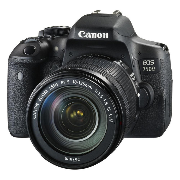 دوربین دیجیتال کانن مدل 750D Rebel T6i Kiss X8i به همراه لنز 18-135 میلی متر IS STM و لوازم جانبی