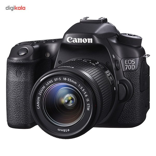 دوربین دیجیتال کانن مدل EOS 70D + 18-55 IS STM