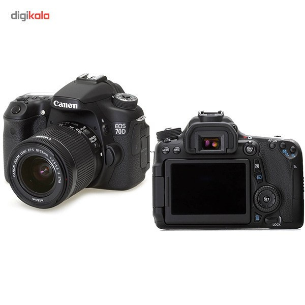 دوربین دیجیتال کانن مدل EOS 70D + 18-55 IS STM