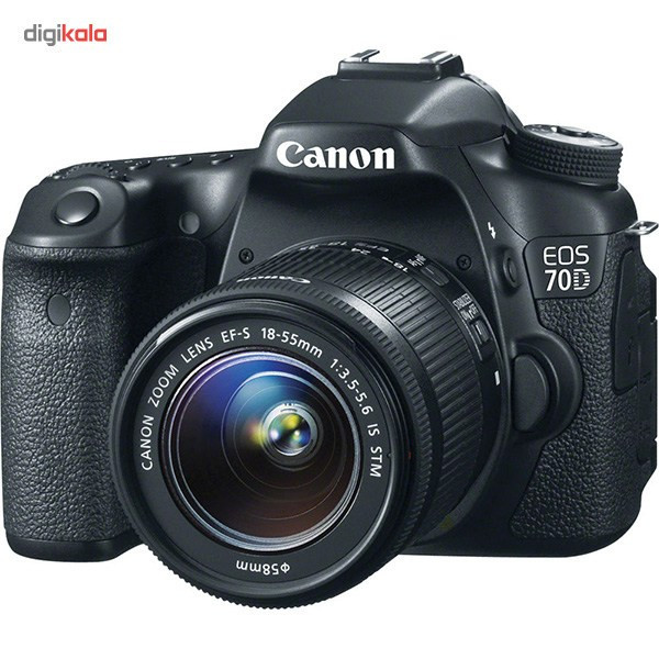 دوربین دیجیتال کانن مدل EOS 70D + 18-55 IS STM