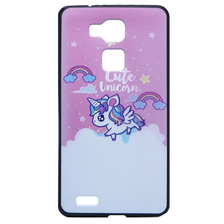 کاور طرح Cute Unicorn مدل T-01 مناسب برای گوشی موبایل هوآوی Mate 7