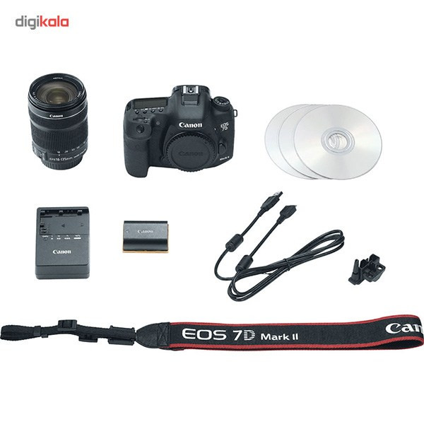 دوربین دیجیتال کانن مدل EOS 7D Mark II+18-135 IS STM