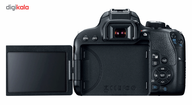 دوربین دیجیتال کانن مدل EOS 800D به همراه لنز 18-135 میلی متر IS STM