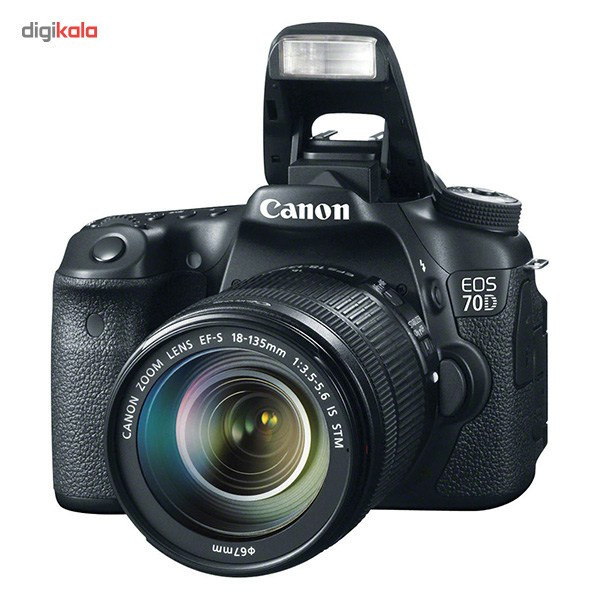دوربین عکاسی کانن مدل EOS 70D+لنزSTM 18-135 میلی متر
