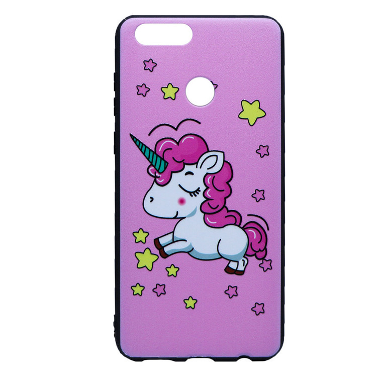 کاور طرح unicorn مدل t-01 مناسب برای گوشی موبایل آنر 7x