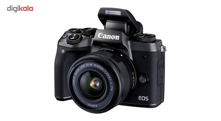 دوربین دیجیتال بدون آینه کانن مدل EOS M5 به همراه لنز 15-45 میلی متر IS STM