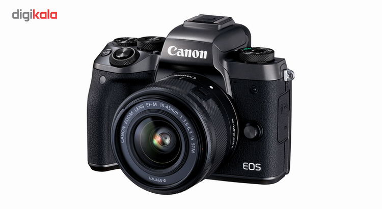 دوربین دیجیتال بدون آینه کانن مدل EOS M5 به همراه لنز 15-45 میلی متر IS STM