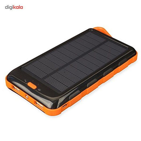 پاوربانک خورشیدی تاف تستد مدل TT-SOLAR15 با ظرفیت 15000 میلیآمپرساعت