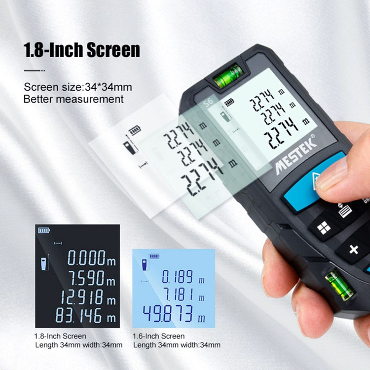 متر لیزری دیجیتال مستک مدل S6 100M