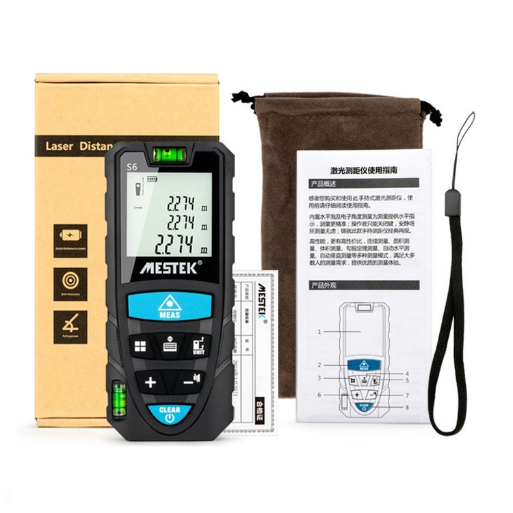 متر لیزری دیجیتال مستک مدل S6 100M