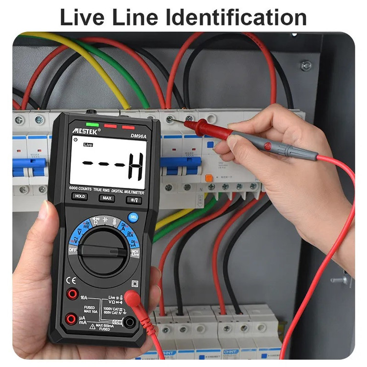 مولتی متر دیجیتال هوشمند مستک مدل DM96A