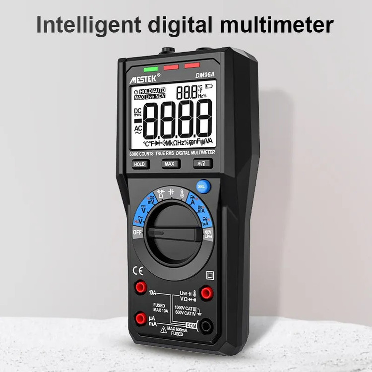 مولتی متر دیجیتال هوشمند مستک مدل DM96A