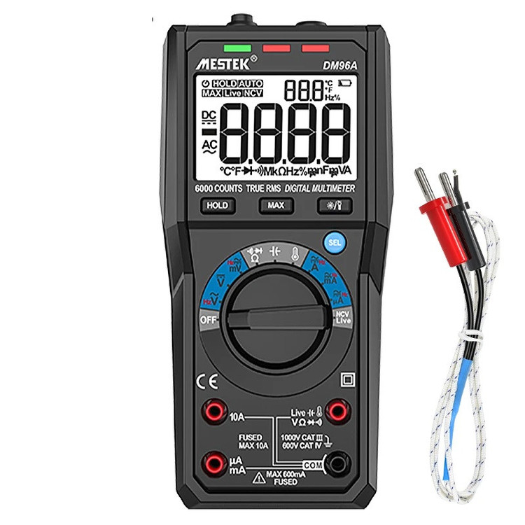 مولتی متر دیجیتال هوشمند مستک مدل DM96A