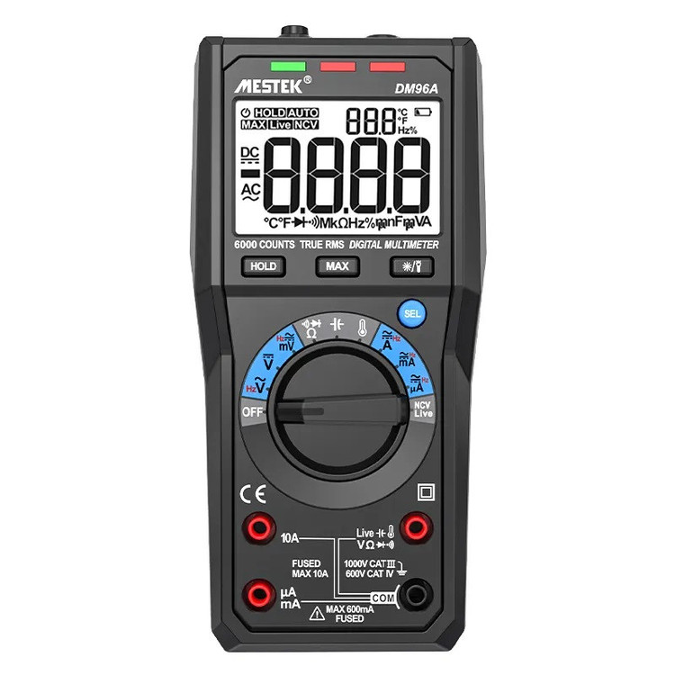 مولتی متر دیجیتال هوشمند مستک مدل DM96A