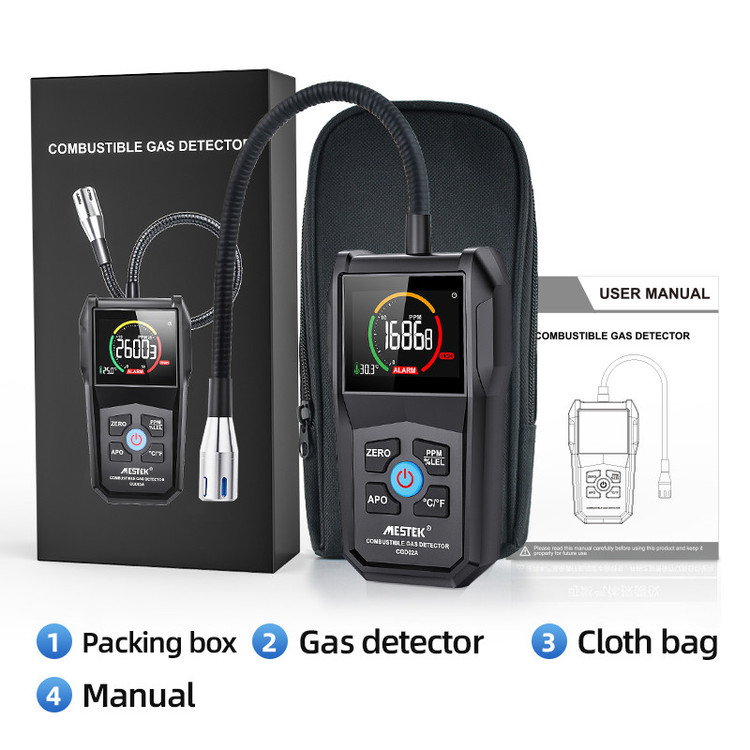 نشت یاب گاز دیجیتال مستک مدل CGD02A