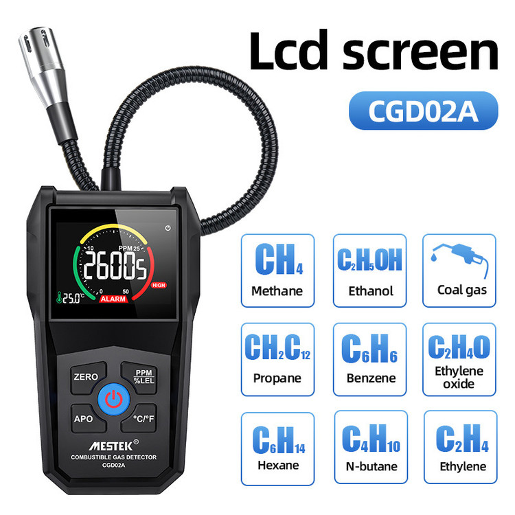 نشت یاب گاز دیجیتال مستک مدل CGD02A