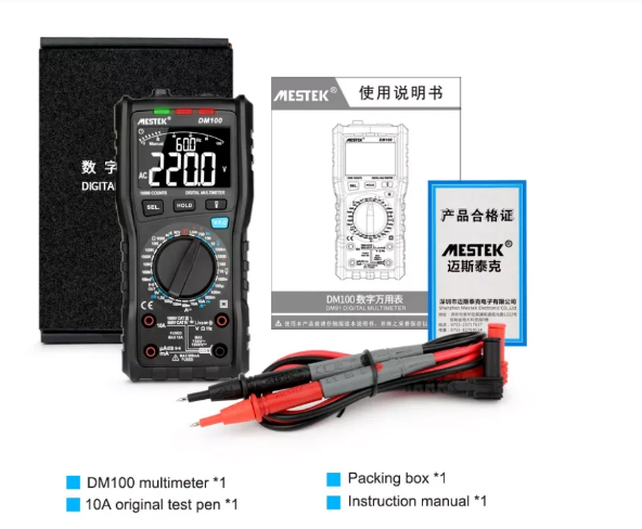 مولتی متر دیجیتال مستک