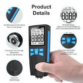 الکومتر تستر رنگ و پوشش و ضخامت سنج رنگ