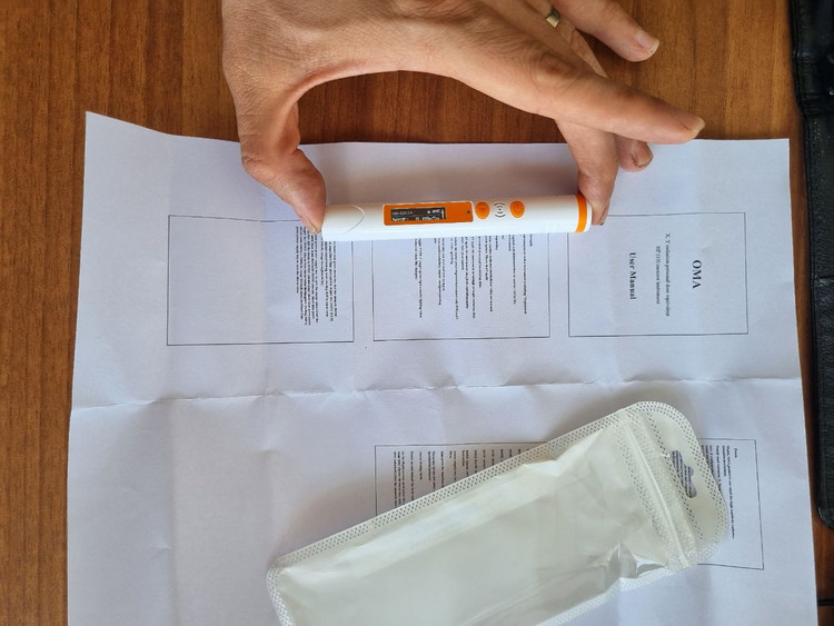 دستگاه گایگر اشعه سنج و دزیمتر فردی و محیطی دیجیتال و هشداردهنده پرتوهای ایکس و گاما برند OMA ( مخصوص پرتوهای ایکس و گاما)