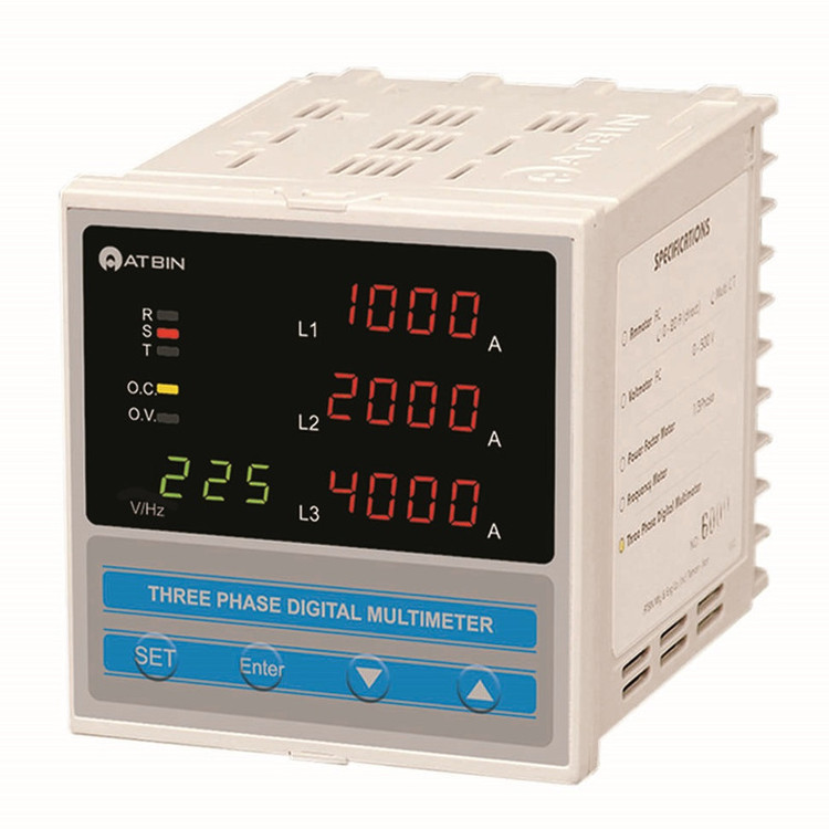 مولتی متر تابلویی آتبین مدل A3-ACS