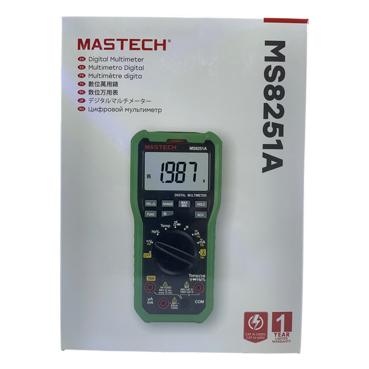 مولتی متر دیجیتال مستک مدل MS-8251A