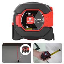 متر لیزری- نواری دو حالته حرفه ای یونی تی مدل UNI-T LM40T ( نمایندگی اصلی جوش آزما تجهیز 09120741826)