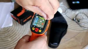 دستگاه ترمومتر لیزری پیک متر از رنج دمایی منفی 50 تا 380 درجه مدل PEAKMETER PM6519A