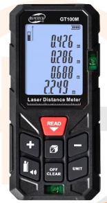 متر لیزری 100 متری بنتک BENETECH GT100M ( نمایندگی اصلی جوش آما تجهیز 09120741826)