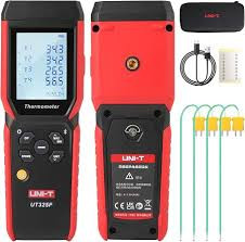 ترمومتر تماسی 4 کاناله یونیتی مدل ut325f ( نمایندگی اصلی جوش آزما تجهیز 09120741826)
